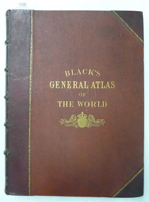 Lot 158 - Adam and Charles Black  Black's General Atlas of the World, 1882, folio, frontis, colour maps...