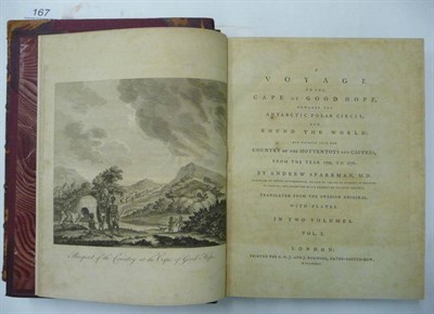 Lot 167 - Sparrman (Andrew)  A Voyage to the Cape of Good Hope, Towards the Antarctic Polar Circle and...