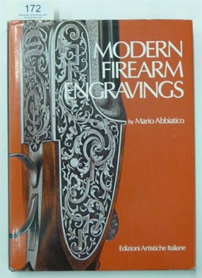 Lot 172 - Abbiatico (Mario) Modern Firearm Engravings, 1980, dust wrapper [Sold on behalf of a local charity]