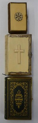 Lot 200 - Bindings Book of Common Prayer, 1862, gauffered a.e.g., leather-backed ivory boards with ivory...