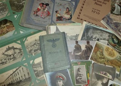 Lot 248 - A Collection of Mainly German Postcards, including a quantity of 1st world war related cards,...