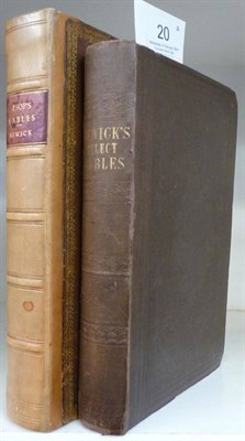 Lot 20 - Bewick (Thomas) The Fables of Aesop, and Others, with Designs on Wood, 1818, Newcastle, first...