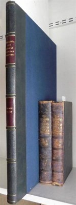 Lot 1 - Clark (Edwin)  The Britannia and Conway Tubular Bridges .., 1850, 3 volumes including folio...