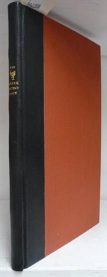 Lot 33 - Lucas (F.L.) The Golden Cockerel Greek Anthology, 1937, folio, numbered limited edition of 206,...