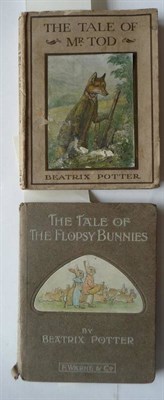 Lot 37 - Potter (Beatrix) The Tale of The Flopsy Bunnies, 1909, first edition, notice board to page 14, name