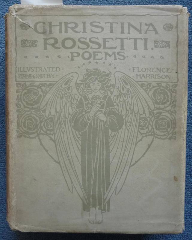 Lot 56 - Rossetti (Christina) Poems, nd., Blackie, 4to., 36 tipped-in colour plates after Florence Harrison