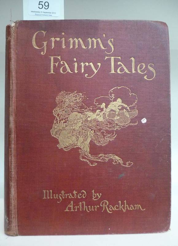 Lot 59 - Brothers Grimm The Fairy Tales of the Brothers Grimm. 1909, Constable, 40 tipped-in colour...