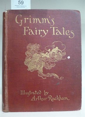 Lot 59 - Brothers Grimm The Fairy Tales of the Brothers Grimm. 1909, Constable, 40 tipped-in colour...