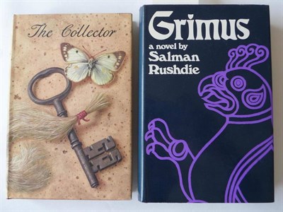 Lot 96 - Fowles (John) The Collector, 1963, Jonathan Cape, first edition, dustwrapper (priced 18s);  Rushdie