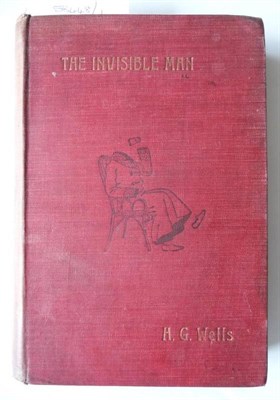 Lot 102 - Wells (H.G.)  The Invisible Man, 1897, Arthur Pearson, first edition, page 1 numbered '2', 2...