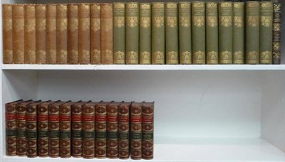 Lot 104 - Bronte Sisters Novels of the Sisters Bronte, 1924, Thornton Edition, 12 vols., t.e.g., original...