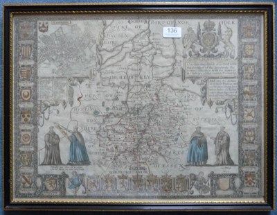 Lot 136 - Speede (John) Cambridgeshire described with the division of the hundreds ..., 1610 [c1611-16],...