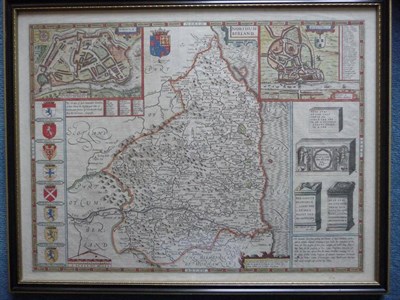 Lot 139 - Speede (John) Northumberland, 1610 [c1631], Sudbury and Humble, hand-coloured map, 385mm x...