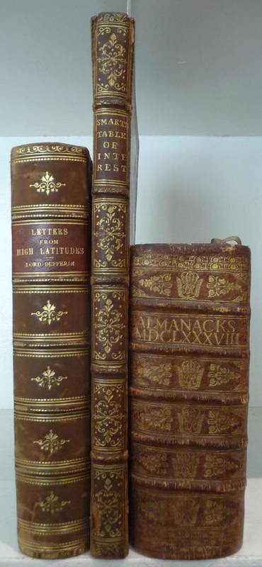 Lot 192 - Almanacks A collection of almanacks for the year 1688, approx 22 works, bound as one,...
