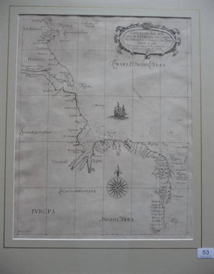 Lot 53 - [Dudley (Robert)] Carta particolare della Costa di Inghilterra che commcia con Orfordness e Finisce