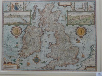 Lot 56 - Speed (John) The Kingdome of Great Britaine and Ireland, nd. [1676], Bassett and Chiswell,...