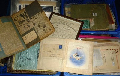 Lot 106 - A Collection of Ephemera Relating to Hartlepool, including theatre programmes, scrap books,...