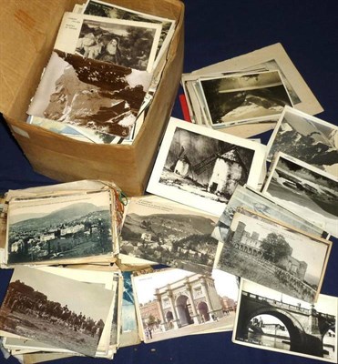 Lot 115 - A Box of Postcards, mainly overseas topography and architecture, some UK topography etc