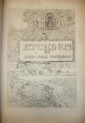 Lot 8 - Cotman (John Sell) Etchings; Architectural Antiquities of Norfolk, A Series of Etchings ....,...