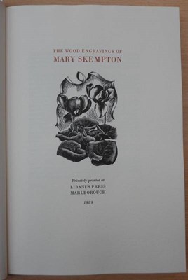 Lot 37 - Skempton (Mary) The Wood Engravings of Mary Skempton, 1989, Libanus Press, numbered limited edition