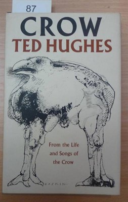 Lot 87 - Hughes (Ted) Crow, From the Life and Songs of the Crow, 1970, Faber and Faber, signed by the author