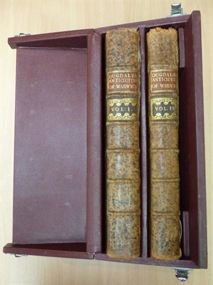 Lot 98 - Dugdale (William) The Antiquities of Warwickshire, 1730, Second edition, two volumes, folio,...