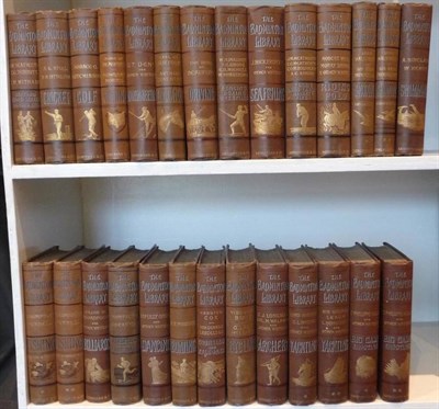 Lot 139 - Beaufort (Henry Somerset) The Badminton Library of Sports and Pastimes, 1886-95, 27 volumes,...