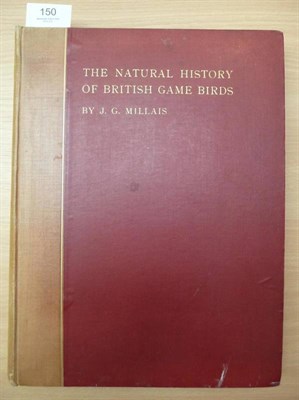 Lot 150 - Millais (J.G.) The Natural History of British Game Birds, 1909, folio, numbered limited edition...