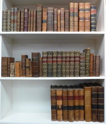 Lot 177 - Bindings A small quantity of books in calf and morocco bindings