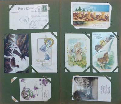 Lot 188 - A Collection of Mixed Postcards, approximately two hundred and seventy cards, including twenty four