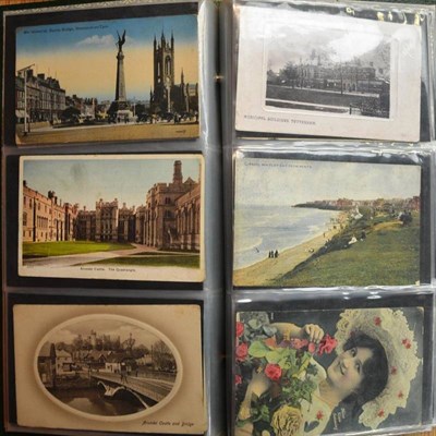 Lot 190 - A Collection of Postcards, including over one hundred WW1 related cards, also topography,...