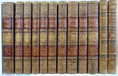 Lot 16 - Pope (Alexander) The Works of Alexander Pope, Esq. .., 1824, Rivington et al, ten volumes, portrait