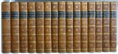 Lot 20 - Anon. A New and General Biographical Dictionary .., 1798, Robinson et al, fifteen volumes, enlarged