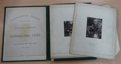 Lot 43 - Brown (Arthur) Tennyson's Brook, Illustrated by Arthur Brown, with Photographic Views taken at...