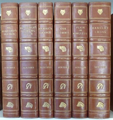 Lot 58 - [Surtees (Robert Smith)] [Sporting Novels], 1920, Bradbury Agnew, six volumes, number 1 of a...