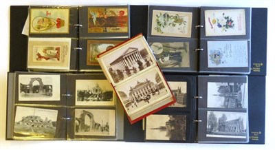 Lot 90 - A Collection of Mixed Postcards, approximately three hundred and forty pre and post war cards,...