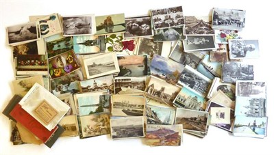 Lot 95 - A Box of Mixed Postcards, approximately five hundred mainly pre war English, Scottish and Irish...