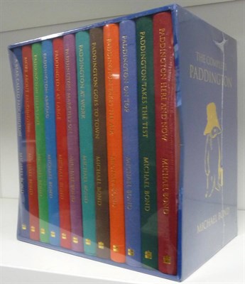 Lot 11 - Bond (Michael) The Complete Paddington, Folio Society, twelve volumes, cloth bound, in box slipcase