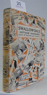 Lot 20 - Ransome (Arthur) Swallowdale, 1947, Cape, twentieth impression, signed by the author direct to...