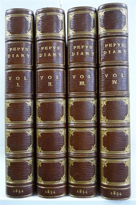 Lot 23 - Pepys (Samuel) Diary and Correspondence of Samuel Pepys .., 1854, Henry Colburn/Hurst &...