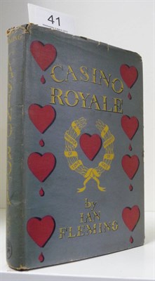 Lot 41 - Fleming (Ian) Casino Royale, 1954, Jonathan Cape, first edition, third impression, dust wrapper...