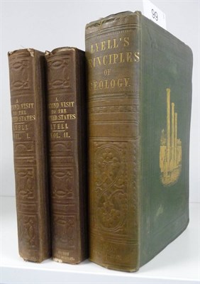 Lot 99 - Lyell (Charles) Principles of Geology .., 1847, John Murray, seventh edition, frontis, eleven...