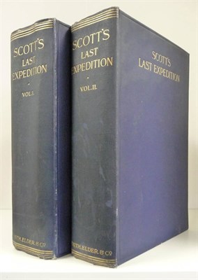 Lot 122 - Scott (Robert F.) Scott's Last Expedition, Being the Journals of Captain R.F. Scott ..., 1913,...