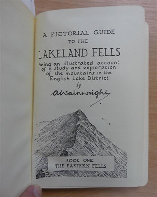 Lot 125 - Wainwright (A.) A Pictorial Guide to the Lakeland Fells ... Book One, The Eastern Fells, 1955,...