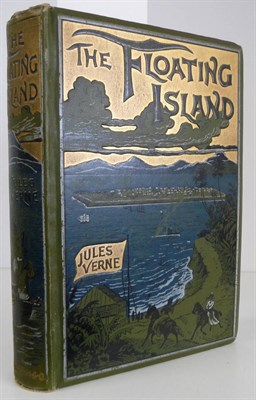 Lot 33 - Verne (Jules) The Floating Island, or, The Pearl of the Pacific, 1896, Sampson Low, Marston &...