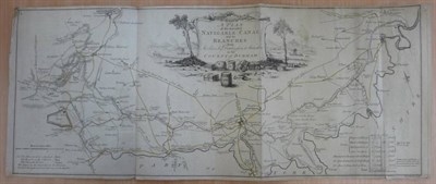 Lot 78 - Kitchen (Thos.) A Plan of the Intended Navigable Canal and its Branches from Stockton by Darlington