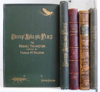 Lot 123 - [Theakston (Michael)] British Angling Flies, 1862, Simkin, Marshall and W. Harrison, eight...