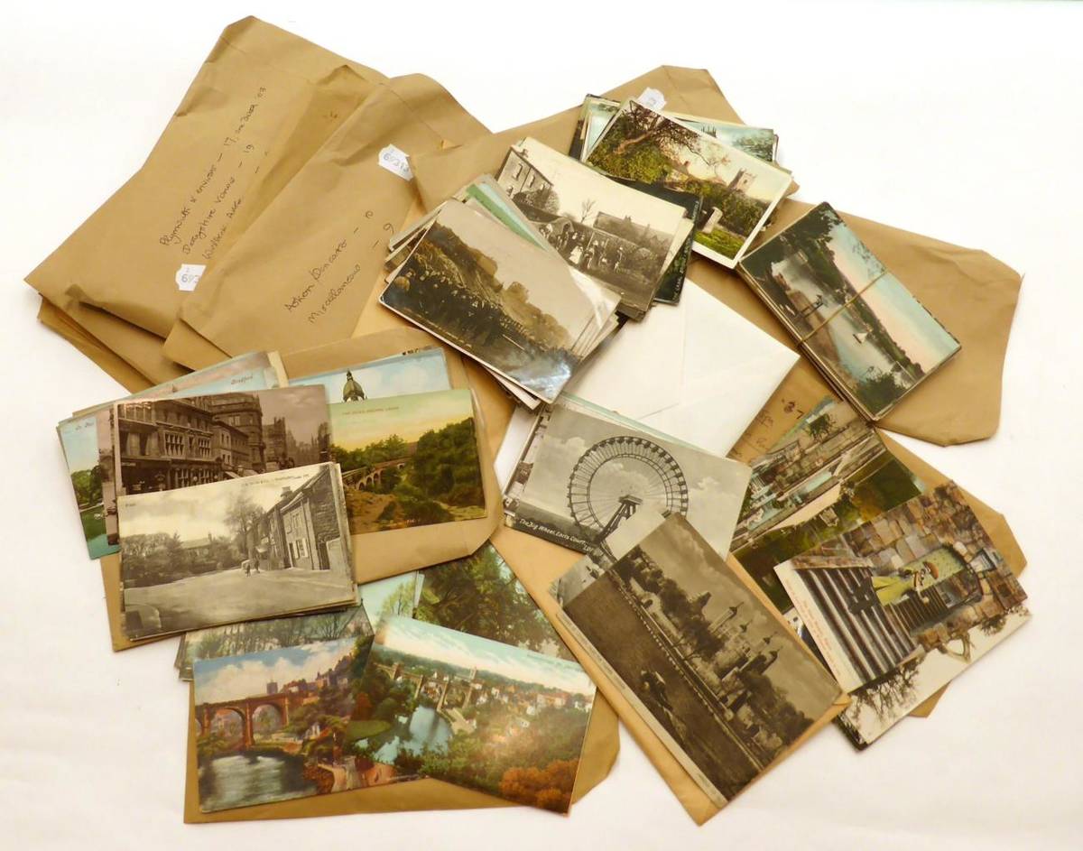 Lot 168 - A Collection of Pre-War Postcards, including a quantity of Yorkshire and Lancashire topography...