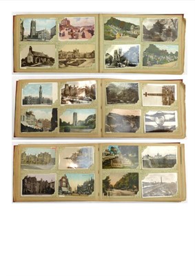 Lot 169 - An Album of Yorkshire Topographical Postcards, approximately two hundred and fifty pre-war...