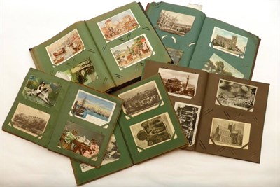 Lot 181 - A Collection of Pre-War Postcards, including UK and overseas topography, greetings,...